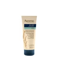 Bottle  of  Aveeno  Skin  Relief  Soothing  Lotion  by  Aveeno,  a  moisturizing  lotion  indicated  for  dry  and  irritated  skin.