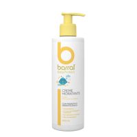 Bottle  of  Barral  Babyprotect  Moisturizing  Cream  by  Barral,  a  nourishing  body  cream  indicated  for  baby  skin  dryness  and  irritation.