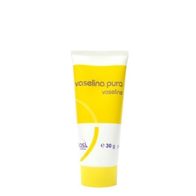 basivaselinapura Jar of Basi Vaseline Pure by Basi, a petroleum jelly indicated for hydrating and protecting very dry or sensitive skin.