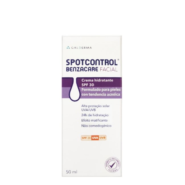 benzacarefps30cremespotcontrol Benzacare FPS30 Creme Hidratante Diário 50ml - Image 1