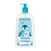 Bottle  of  Bioderma  ABCDerm  Cold-Cream  Nourishing  Cleansing  Cream  by  Bioderma,  a  cream  indicated  for  very  dry  baby  skin.