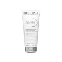 Bottle  of  Bioderma  Pigmentbio  Brightening  Cleanser  by  Bioderma,  a  creamy  cleanser  indicated  for  dark  spots  and  hyperpigmentation.