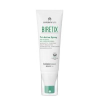 Spray  of  Biretix  Tri-Active  Spray  Anti-Blemish  by  Biretix,  a  spray  texture  indicated  for  purifying  oily  and  acne-prone  skin.