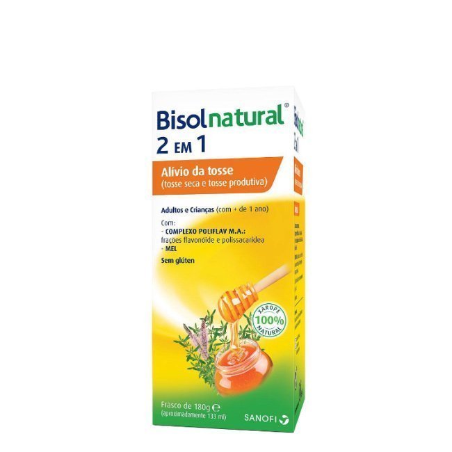 bisolnatural-xarope Bisolnatural Xarope 2 em 1 133ml