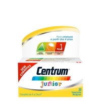 Box  of  Centrum  Junior  Multivitamin  Chewable  Tablets  by  Centrum,  a  chewable  tablet  indicated  for  childrens  growth  and  immunity.