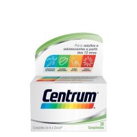Box  of  Centrum  Multivitamin  Supplement  by  Centrum,  a  tablet  supplement  indicated  for  daily  nutritional  balance  in  adults.