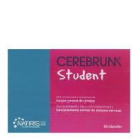 Box  of  Cerebrum  Student  Capsules  by  Cerebrum,  a  capsule  supplement  indicated  for  the  concentration  and  memory  of  students.
