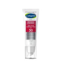 Tube  of  Cetaphil  Pro  Redness  Control  Moisturizing  Tinted  Cream  by  Cetaphil,  a  cream  indicated  for  reducing  facial  redness.