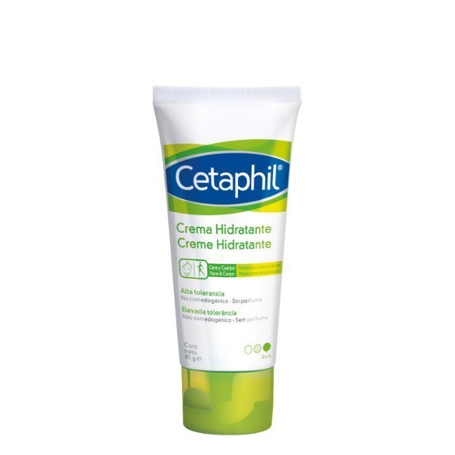 cetaphilcremehidratante Jar of Cetaphil Moisturizing Cream Dry and Sensitive Skin by Cetaphil, a cream indicated for hydrating dry skin.