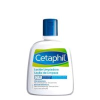 Bottle  of  Cetaphil  Gentle  Cleanser  Lotion  Dry  and  Sensitive  Skin  by  Cetaphil,  a  lotion  indicated  for  skin  hygiene.