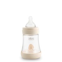 Chicco Biberão Perfect 5 Branco Silicone Slow 150ml