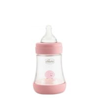 Chicco Biberão Perfect 5 Rosa Silicone Slow 150ml