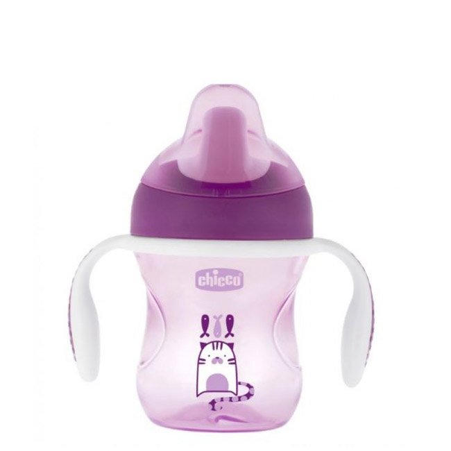 chiccocopotransicaogirl6m_ Chicco Copo Transição Girl 6M+ 1unid - Image 1