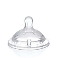 Box  of  Chicco  Teat  Step  Up  2  Silicone  Valve  by  Chicco,  a  silicone  teat  indicated  for  anti-colic  feeding  from  4  months.