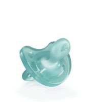 Chicco Physio Soft Chupeta Silicone Azul 0-6m+ 1unid