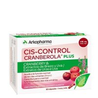 Box  of  Cys-Control  Cranberola  Plus  Capsules  by  Cys-Control,  a  supplement  indicated  for  promoting  urinary  tract  functioning.