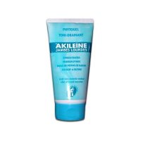 Tube  of  Akileine  Draining  Gel  Heavy  Legs  by  Akileine,  a  refreshing  gel  indicated  for  tired  and  swollen  legs  to  stimulate  circulation.