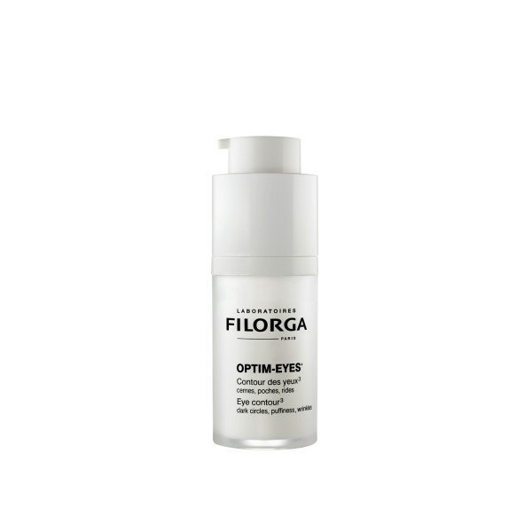 cnp_6848523_1_100 Product container of Filorga Optim-Eyes Eye Contour Cream by Filorga, a cream indicated for wrinkles, puffiness and dark circles.