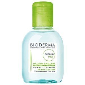 cnp_6867267_16_1 Bottle of Bioderma Sebium H2O Micellar Solution by Bioderma, a micellar water indicated for purifying oily and acneic skin.