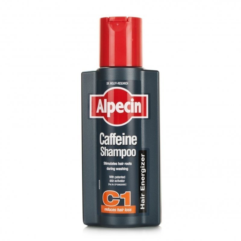 cnp_6880617_36 Bottle of Alpecin Shampoo by Alpecin, a caffeine shampoo indicated for preventing premature hair loss.