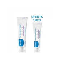 Tube  of  Mustela  Baby  Kit  Diaper  Rash  Cream  by  Mustela,  a  protective  cream  indicated  for  preventing  diaper  rash  and  redness.