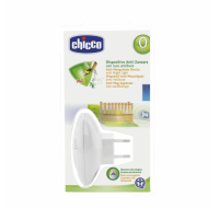 Product  container  of  Anti-Mosquito  Diffuser  Classic  by  Chicco,  an  ultrasound  device  indicated  for  repelling  mosquitoes  indoors.