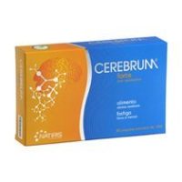 Box  of  Cerebrum  Strong  Drinkable  Ampoules  by  Cerebrum  Strong,  a  supplement  indicated  for  memory  and  mental  fatigue.