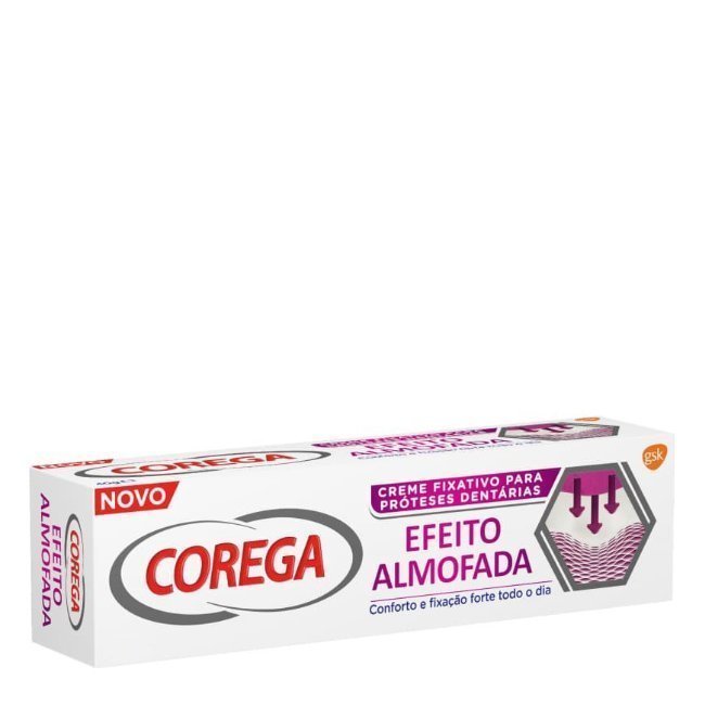 corega-fixador-efeito-almofada70g Corega Efeito Almofada Creme Fixador 70g