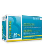 Box of Cystiphane Hair and Nail Fortifier by Cystiphane, a supplement indicated to prevent hair loss and strengthen nails.