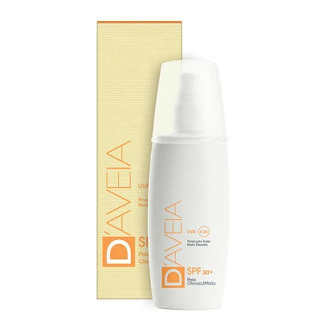 daveia-protetor-oleosa100ml DAveia SPF50+ Pele Oleosa/Mista 100ml