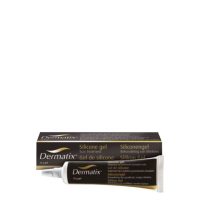 Tube  of  Dermatix  Silicone  Gel  Scar  Treatment  by  Dermatix,  a  silicone  gel  indicated  for  the  prevention  and  treatment  of  scars.