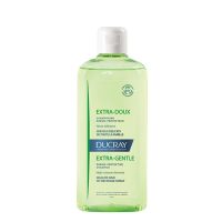 Bottle  of  Ducray  Extra  Doux  Dermo-Protective  Shampoo  by  Ducray,  a  shampoo  indicated  for  normal  and  delicate  hair.