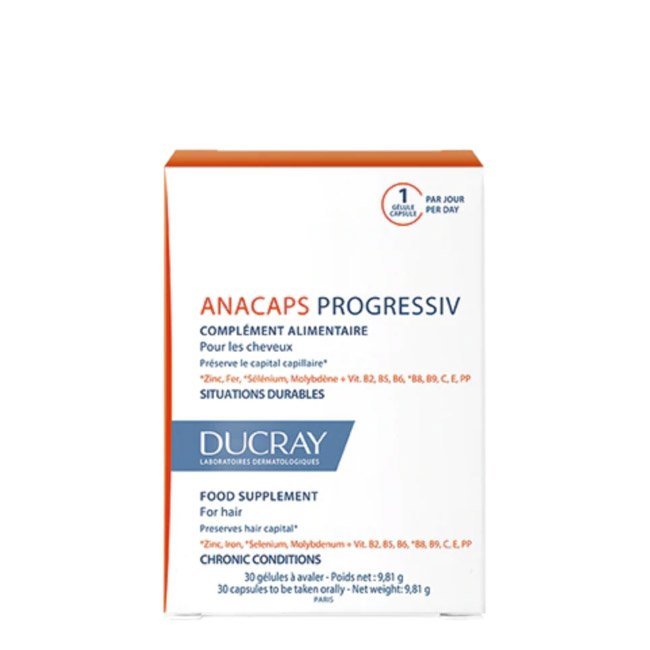 ducrayanacapsprogressivcapsulas Ducray Anacaps Progressiv Anti-Queda Cápsulas 30unid - Image 1