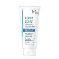 Tube  of  Ducray  Dexyane  Anti-itching  Emollient  Balm  by  Ducray,  a  soothing  balm  indicated  for  very  dry  and  atopic  skin.