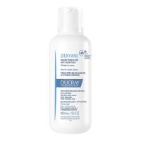 Tube  of  Ducray  Dexyane  Anti-itching  Emollient  Balm  by  Ducray,  a  soothing  balm  indicated  for  very  dry  and  atopic  skin.
