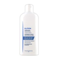 Bottle  of  Ducray  Elution  Gentle  Balancing  Shampoo  by  Ducray,  a  balancing  shampoo  indicated  for  limiting  dandruff  reappearance.