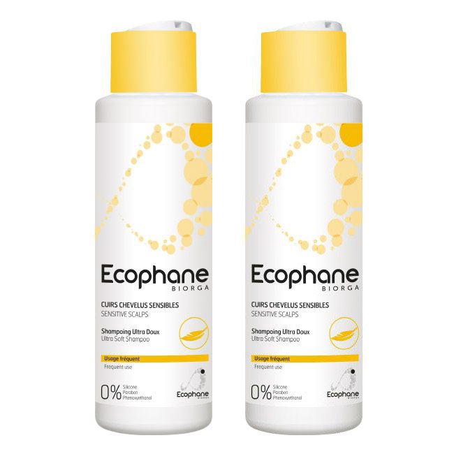 ecophaneshampooultrasuaveduo エコファン デュオ ウルトラジェントル シャンプー 2x500ml