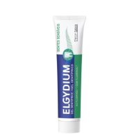 Tube  of  Elgydium  Sensitive  Teeth  Toothpaste  Gel  by  Elgydium,  a  toothpaste  gel  indicated  for  dental  hypersensitivity.