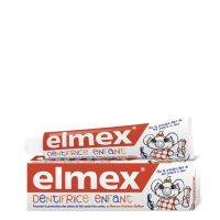 Tube  of  Pasta  Elmex  Teeth  Children  by  Elmex,  a  toothpaste  indicated  for  daily  oral  hygiene  of  children  first  teeth.