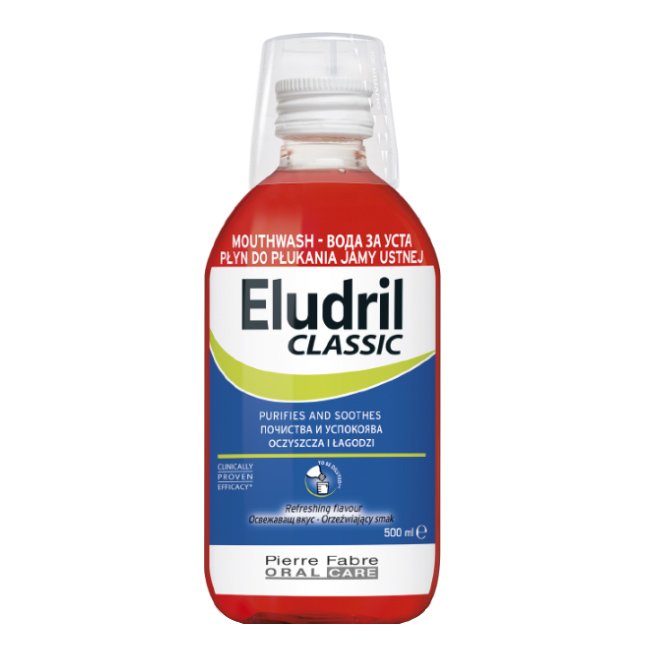 eludrilclassic500ml Eludril Classic. Elixir 500 ml