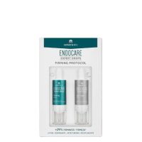 Box  of  Endocare  Expert  Drops  Firming  Protocol  by  Endocare,  a  serum  duo  indicated  for  skin  firmness  and  flexibility.