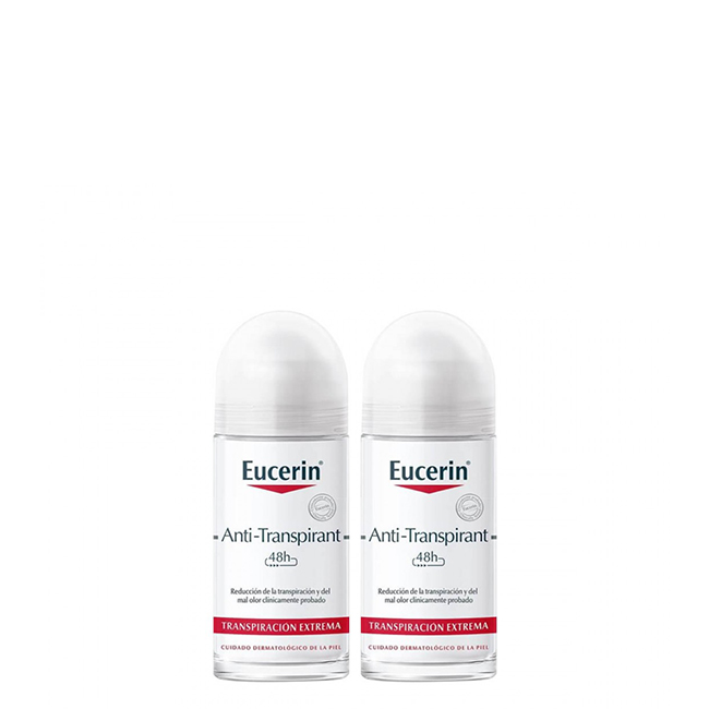 eucerin-anti-perspirant-48h-roll-on-50ml-x2 Eucerin Duo Roll-On Anti-Transpirante 48h Preço Especial 2x50ml