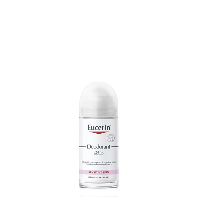 eucerin-deodorant-roll-on-24h-sensitive-skin-50ml Eucerin Deodorant Roll-On 24h Sensitive Skin 50ml