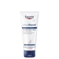 Tube  of  Eucerin  UreaRepair  PLUS  10%  Urea  Foot  Cream  by  Eucerin,  a  rich  foot  cream  indicated  for  very  dry  and  scaly  skin  with  calluses.