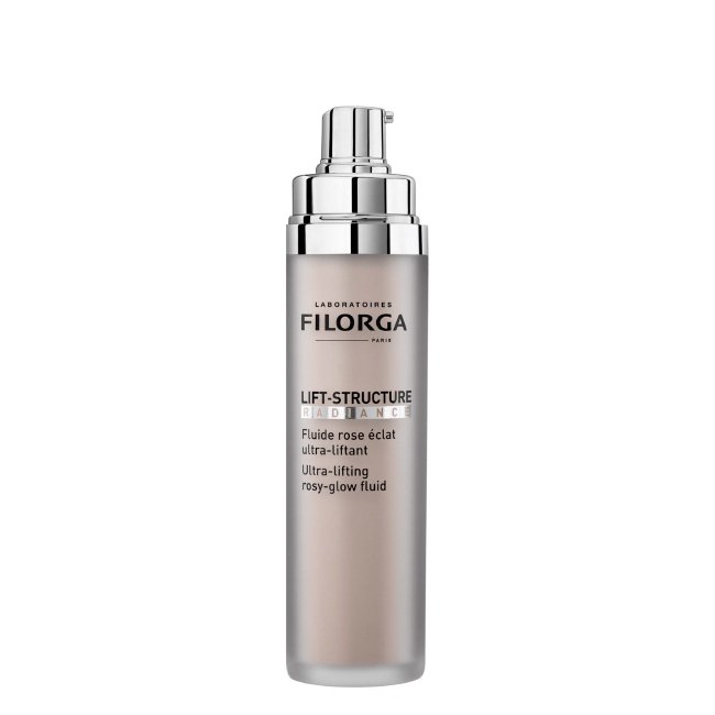 filorgaliftstructureradiancefluid Filorga Lift Structure Radiance Fluido Rosa Reafirmante e Iluminador 50ml - Image 1