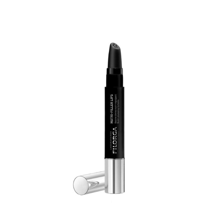 filorganutrifillerlips Tube of Filorga Nutri-Filler Lips Nutri-Plumping Lip Balm by Filorga, a balm indicated for repairing dry and thin lips.