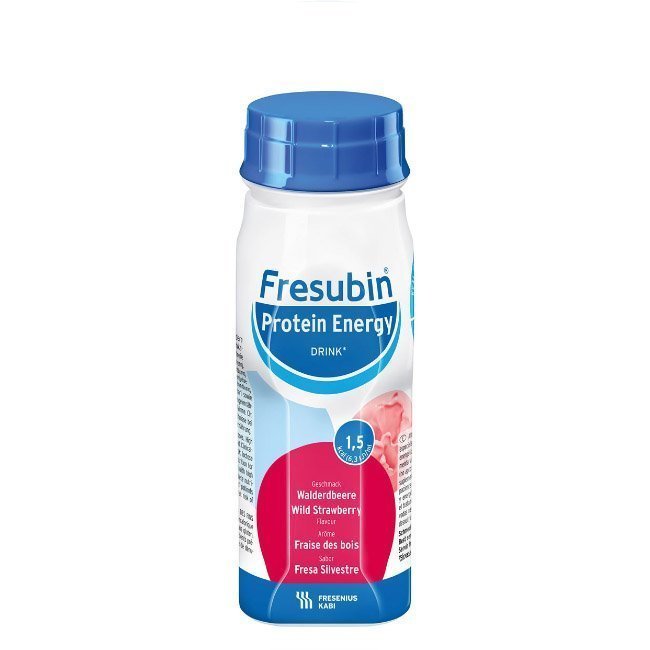 fresubinproteinenergydrink Bottle of Fresubin Protein Energy Drink by Fresubin, a hyperprotein liquid indicated for patients with protein malnutrition.