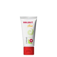 Tube  of  Halibut  Derma  Plus  Repair  Cream  by  Halibut,  a  rich  cream  indicated  for  repairing  fragile  and  damaged  skin.