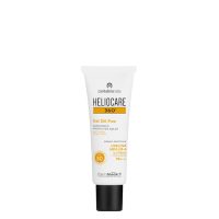 Tube  of  Heliocare  360  Oil-Free  Gel  Touch  Dry  Effect  SPF50  by  Heliocare,  a  gel  indicated  for  oily  and  acne-prone  skin  sun  protection.