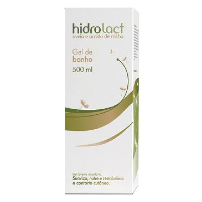 hidrolactgelbanhoaveia500ml Hidrolact Gel Banho Relipidant Pele Sensível e Irritada 500ml - Image 1